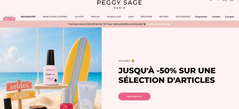 code promo Peggy Sage