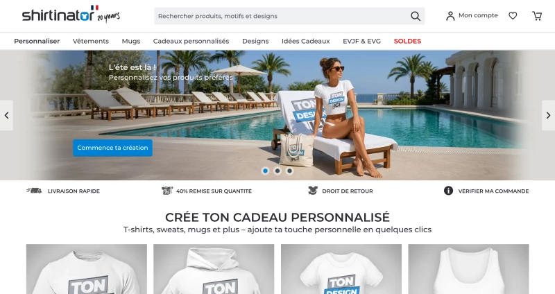 code promo Shirtinator