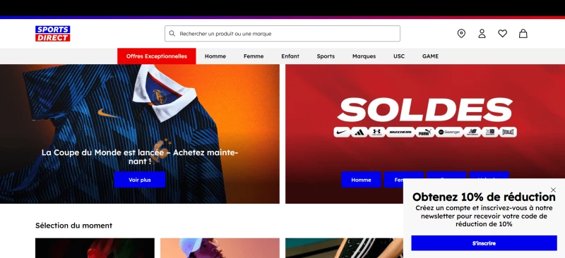 code promo Sportsdirect