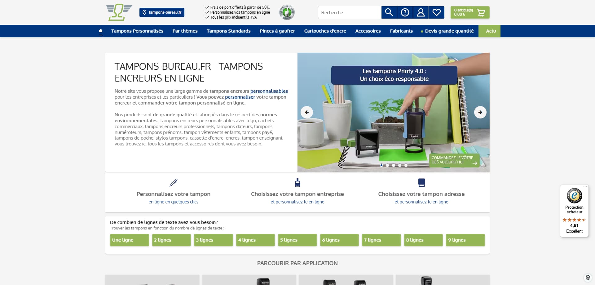 code promo Tampons Bureau
