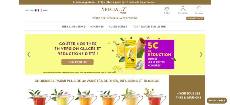 code promo Special T