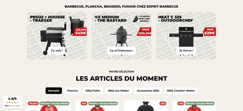 code promo Esprit Barbecue