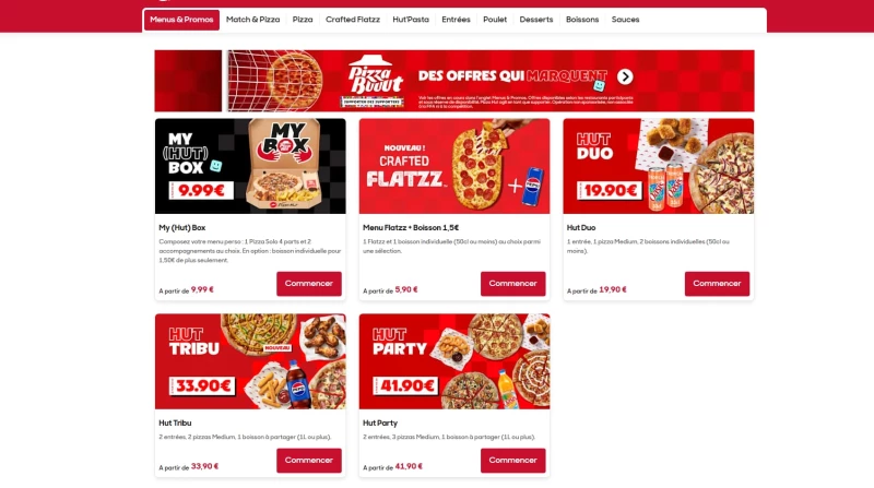code promo Pizza Hut
