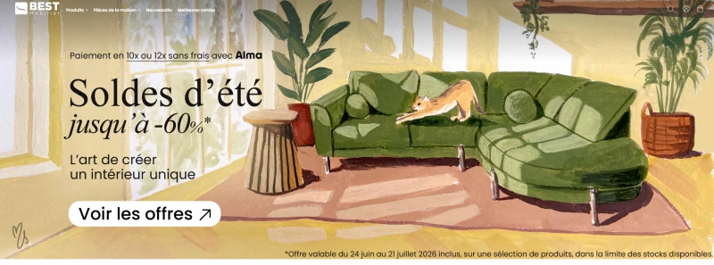 code promo Best Mobilier
