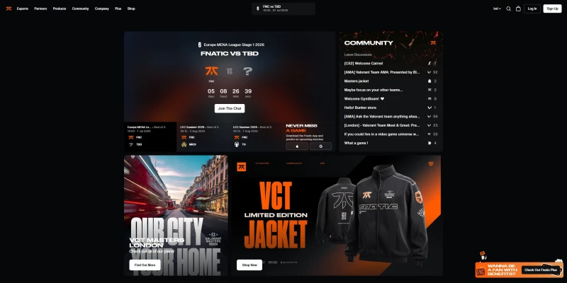 code promo Fnatic
