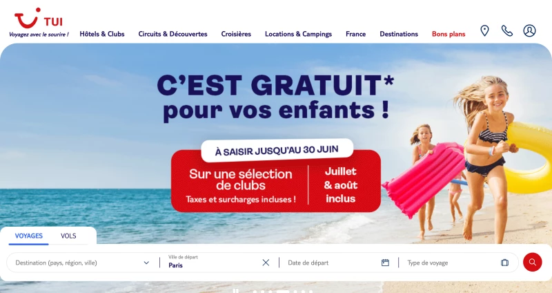 code promo Tui