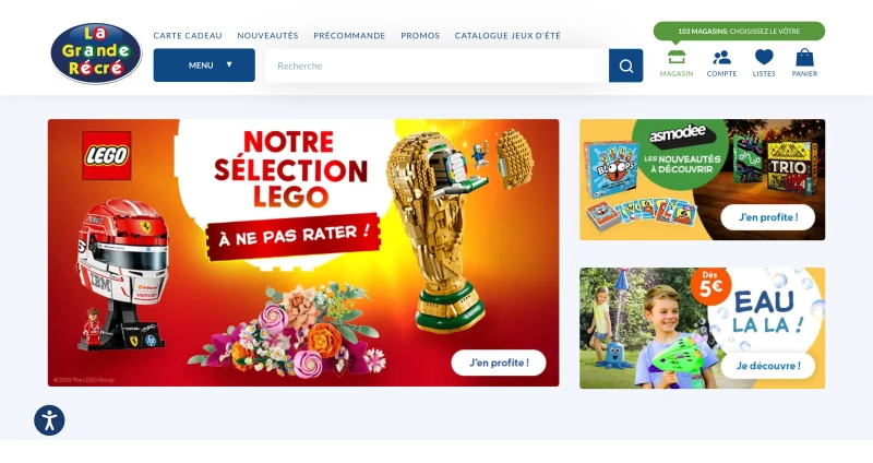 code promo La Grande Récré
