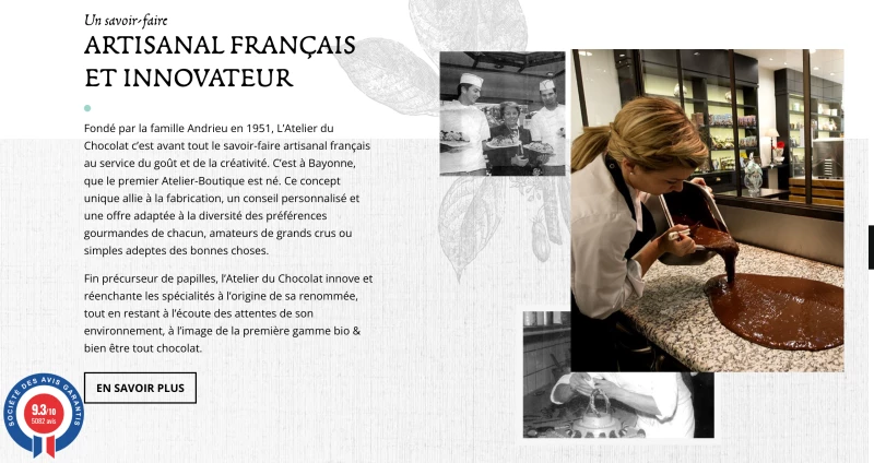 Atelier du chocolat