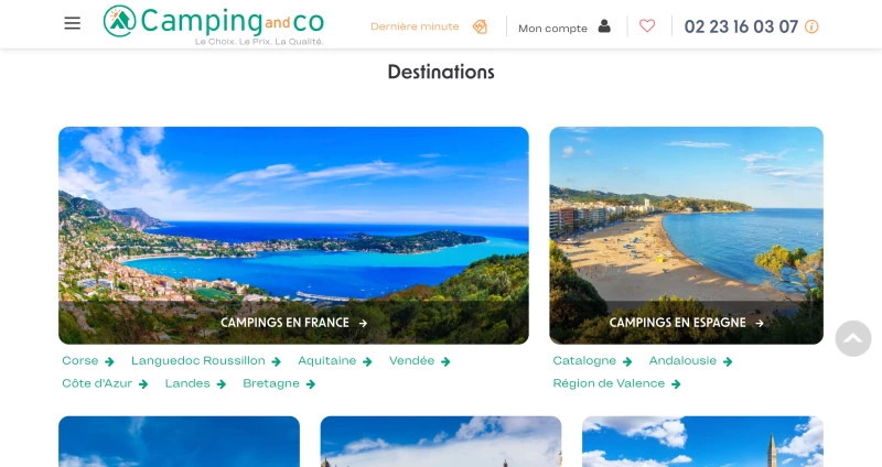 Camping and co