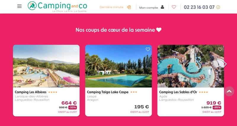 Camping and co