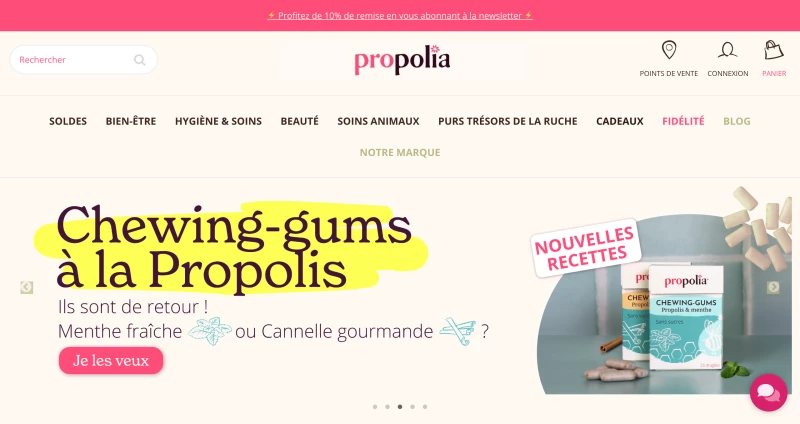 code promo Propolia