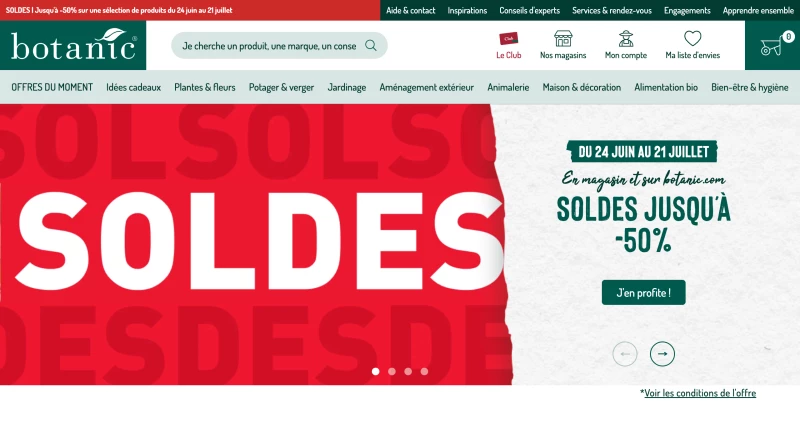 code promo Botanic