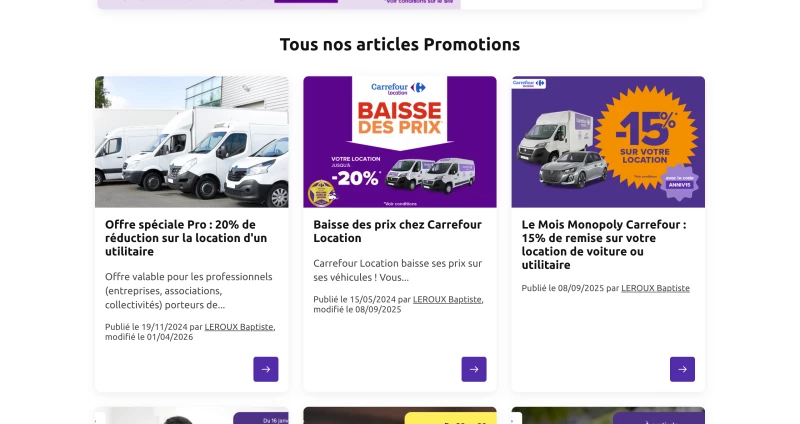Carrefour location
