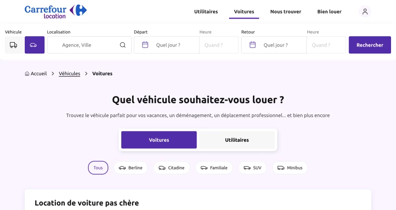 Carrefour location
