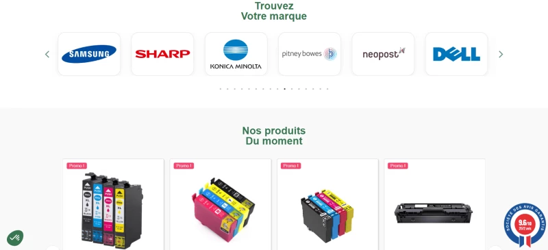 Cartouche du toner