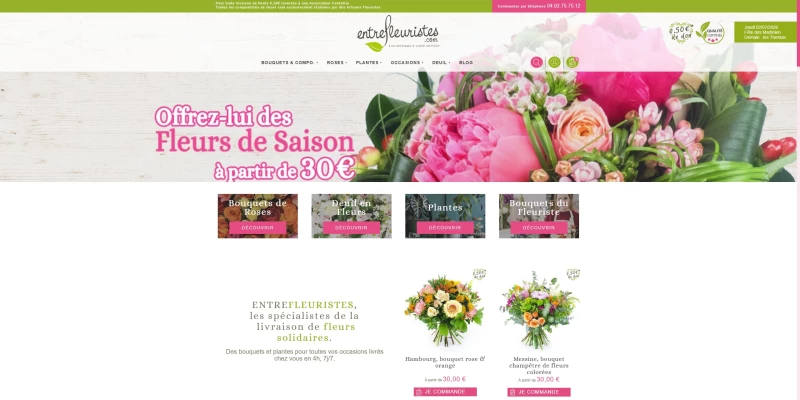 code promo Entrefleuristes