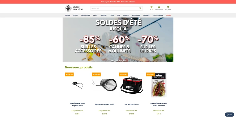 code promo Leurre de la peche