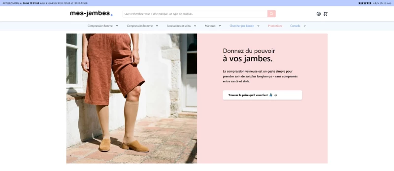 code promo Mes-jambes