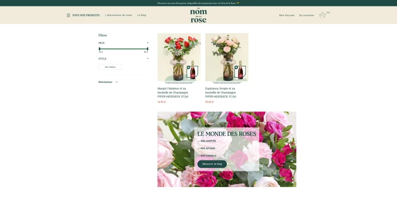 Monceau Fleurs