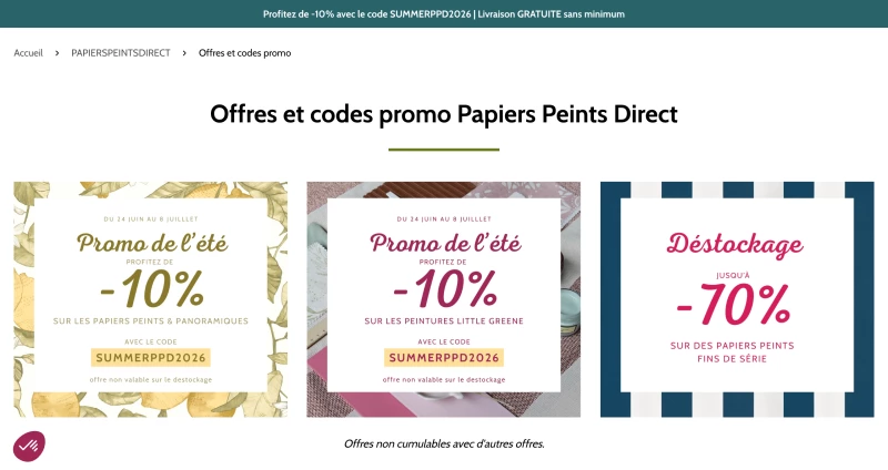 Papiers peints direct