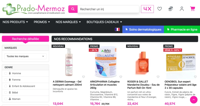 Parapharmacie et médicament