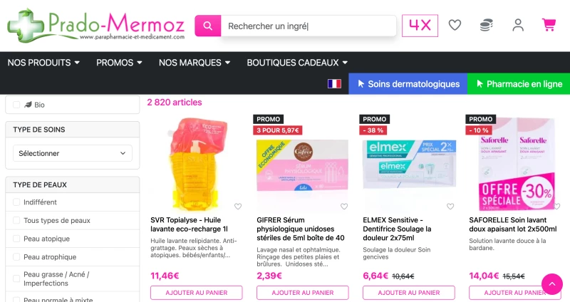 Parapharmacie et médicament