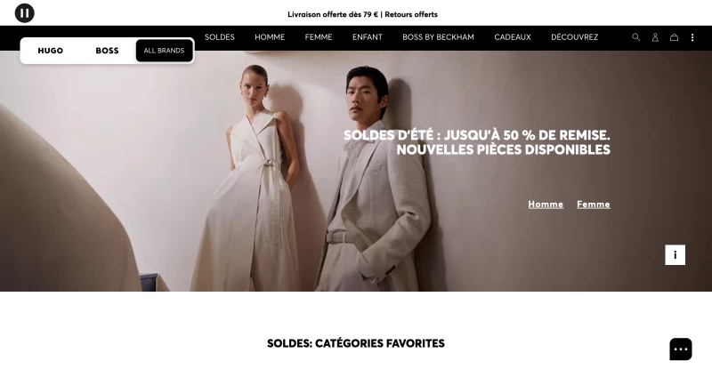 code promo HUGO BOSS
