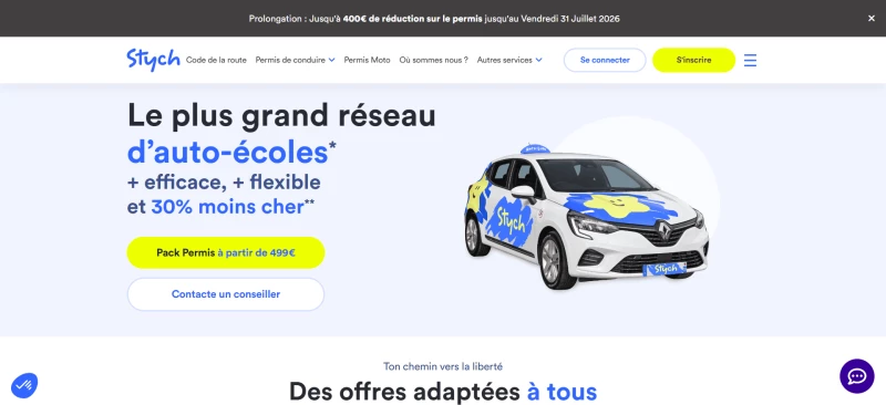 code promo Stych
