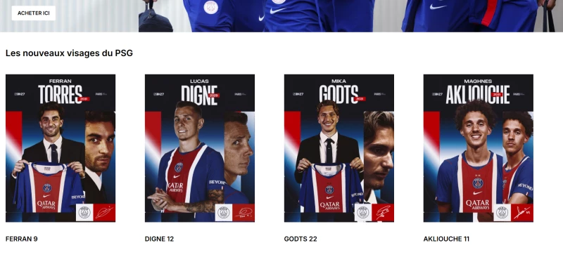 Boutique Psg