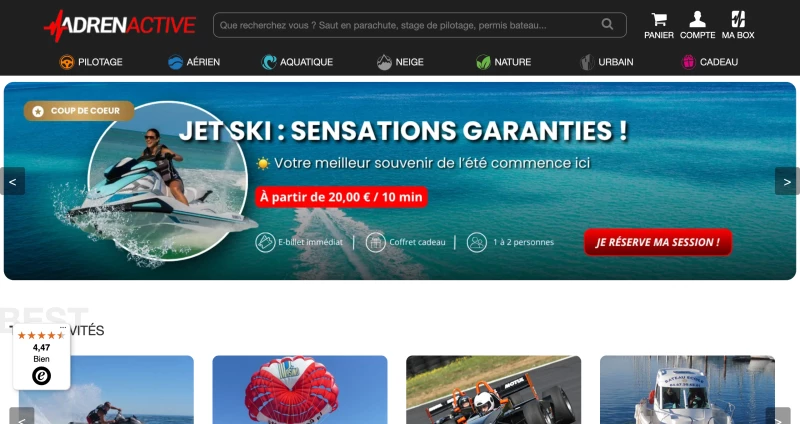 code promo Adrenactive