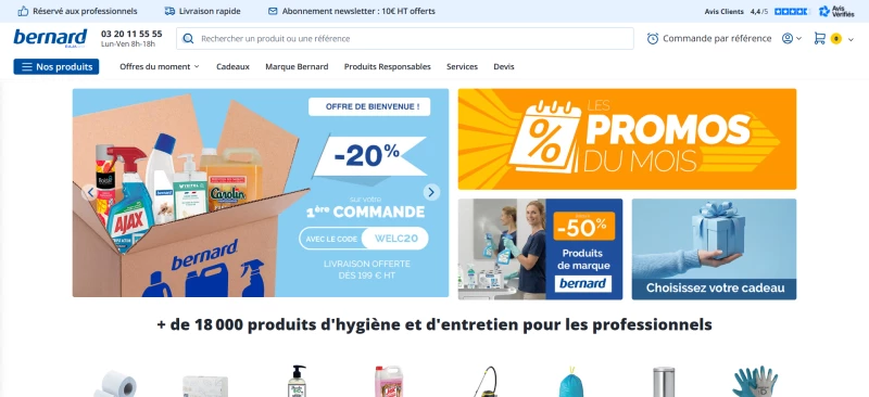 code promo Bernard