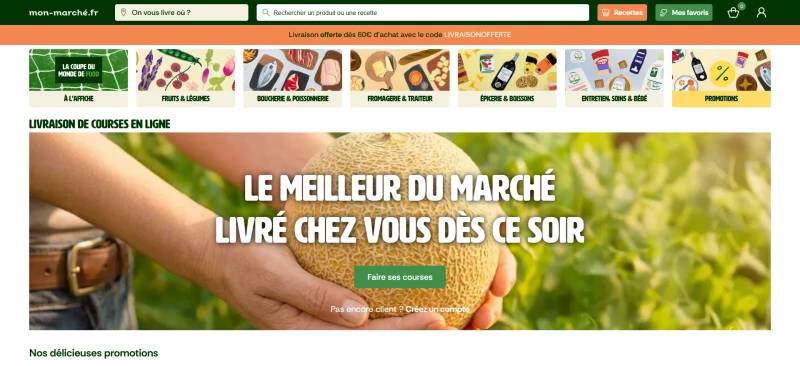 code promo Mon Marché