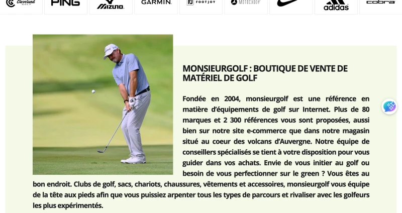 Monsieur Golf