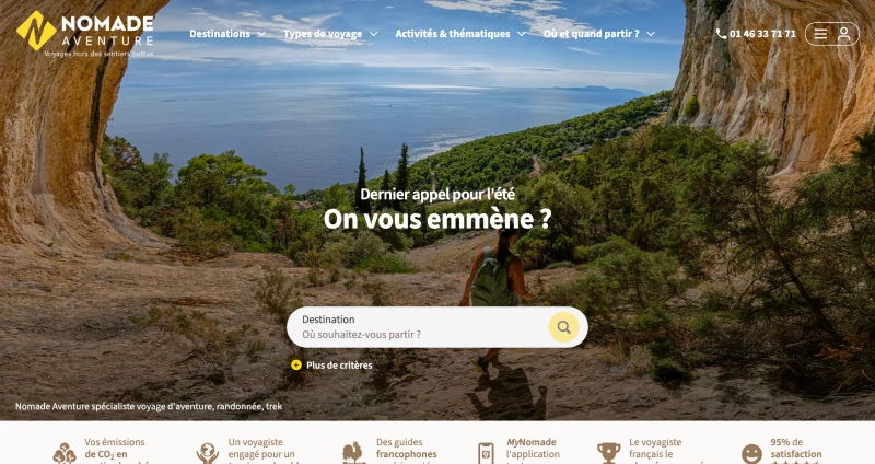 code promo Nomade Aventure