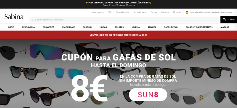 code promo Sabina