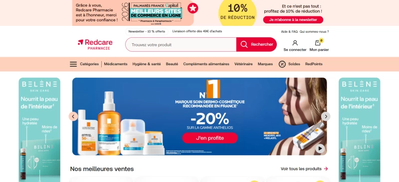 code promo Redcare Pharmacie