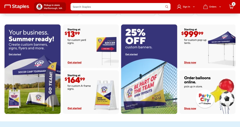 Staples