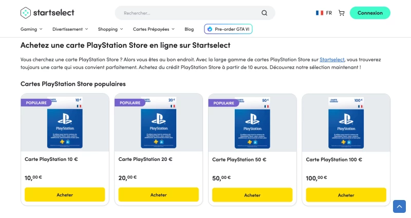 Startselect