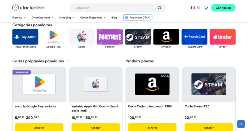 Startselect