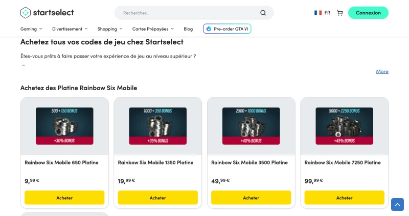 Startselect