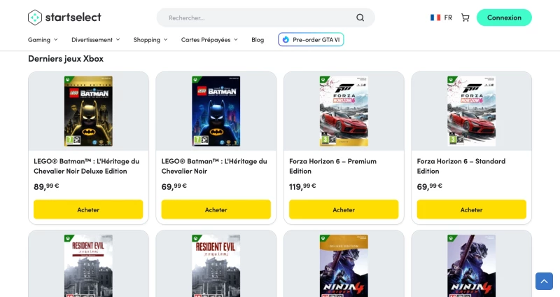 Startselect
