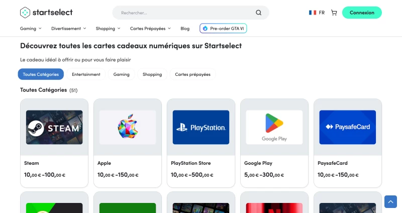 Startselect