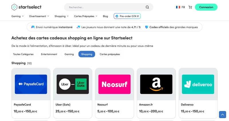 Startselect