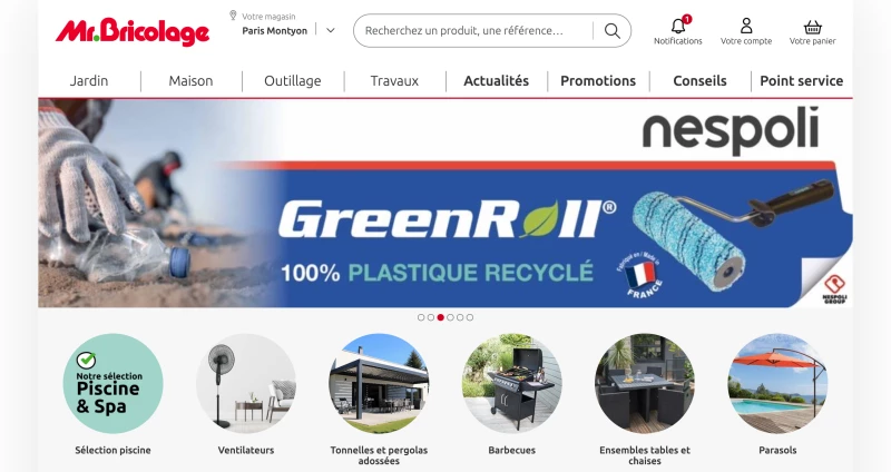 code promo Mr Bricolage