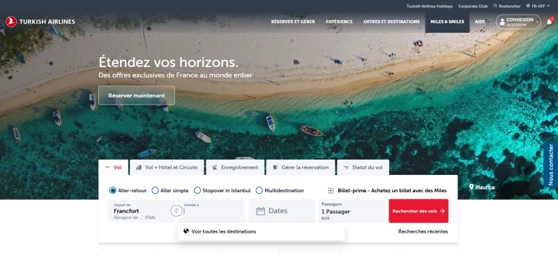 code promo Turkish Airlines