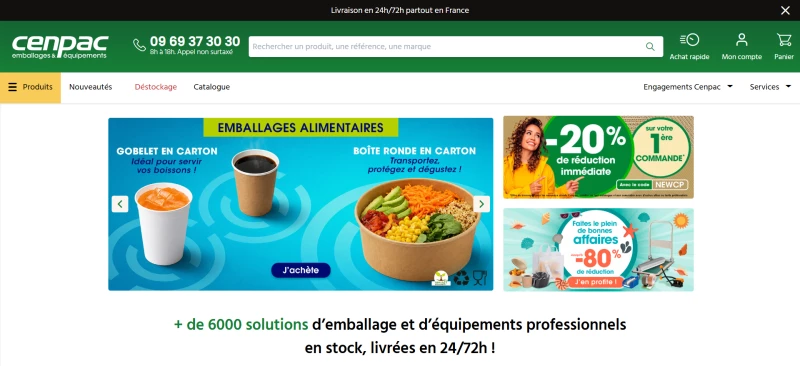 code promo CENPAC