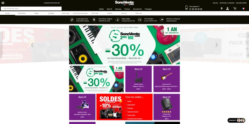 code promo SonoVente