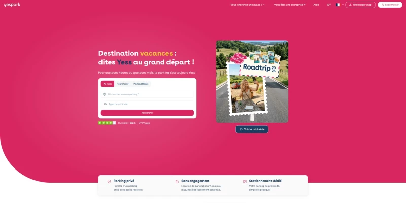 code promo Yespark