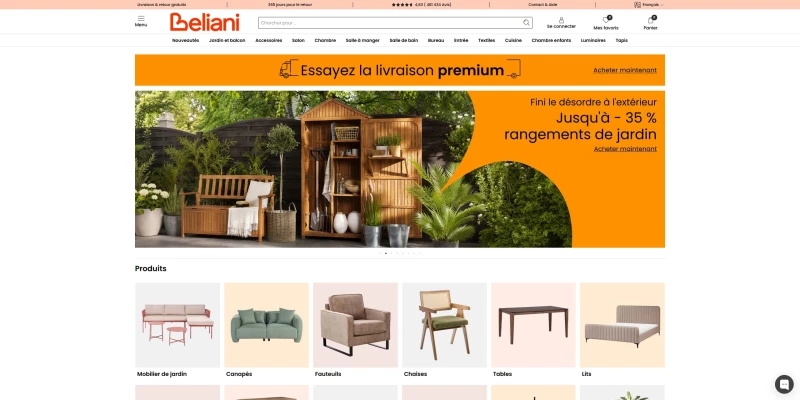 code promo Beliani