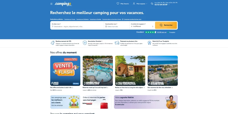 code promo Campings.com